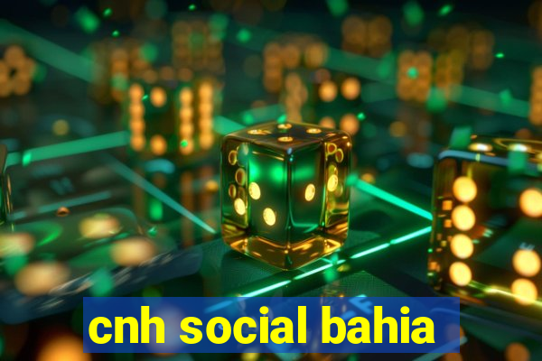 cnh social bahia